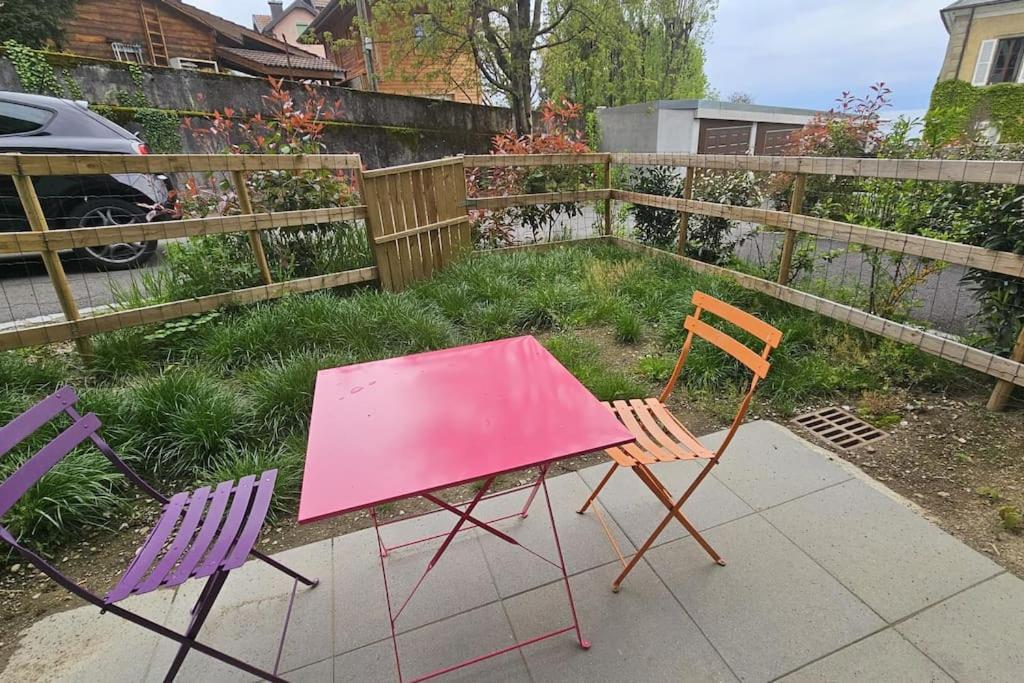 Les Mouettes Apartamento Thonon-les-Bains Exterior foto