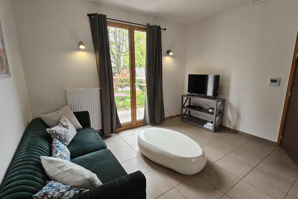 Les Mouettes Apartamento Thonon-les-Bains Exterior foto