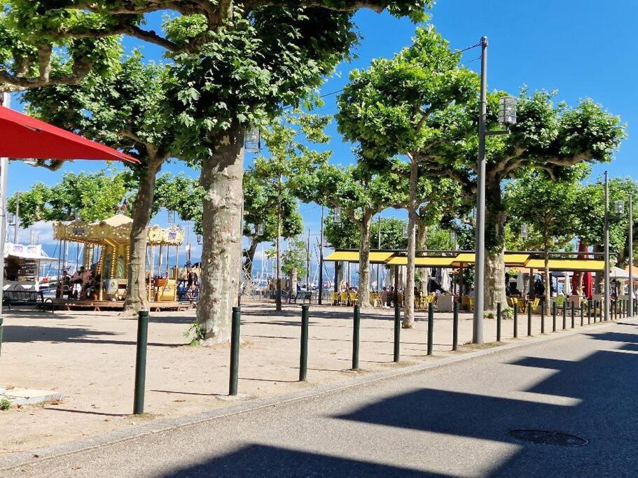 Les Mouettes Apartamento Thonon-les-Bains Exterior foto